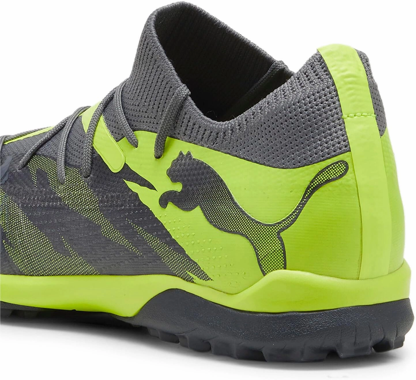 PUMA Men Future 7 Match Rush Turf Soccer Cleats - Green, Grey