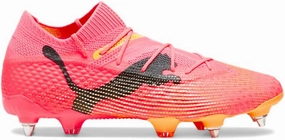 Puma Womens Future 7 Ultimate Rush Firm GroundArtificial Ground Soccer Cleats - Pink - Size 12 M