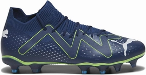 Puma Womens Future Match Firm GroundArtificial Ground Soccer Cleats Cleated, Firm Ground - Blue - Size 5.5 M, 10737103