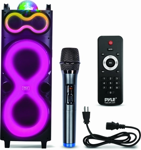 Pyle Audio Large Bluetooth Party Speaker - Big Bluetooth Speaker with True Wireless Stereo System - Enjoy Powerful Bass and Clear Treble - Big Speaker with LED Display - Model PPHP1028-240W