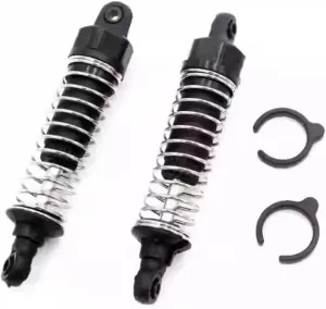 Rc Shock Absorber For 16102 16101 2pcs Metal For Spring Shock Absorber Rc Car Off-road Vehicle Tracked Vehicle Parts And Accessories Upgrade Replacement Use