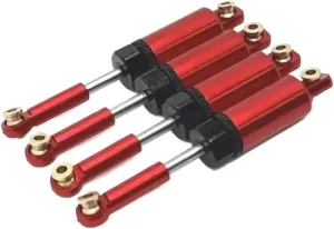 Rc Shock Absorber For MJX For Hyper Go 14301 14302 14303 4pcs Metal Hydraulic Shock Absorber Rc Car Off-road VehicleParts And Accessories Upgrade Replacement