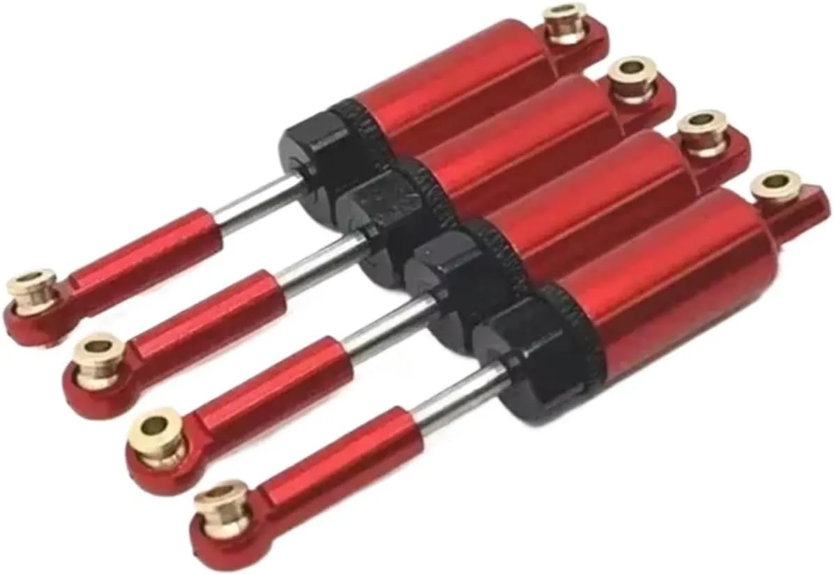 Rc Shock Absorber For MJX For Hyper Go 14301 14302 14303 4pcs Metal Hydraulic Shock Absorber Rc Car Off-road VehicleParts And Accessories Upgrade Replacement