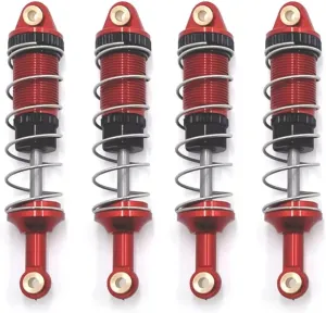 Rc Shock Absorber For MN128 MN86 86S G500 For MN 1/12 4pcs Metal Shock Absorber Rc Car Off-road Vehicle Parts And Accessories Upgrade Replacement And Use