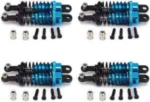 Rc Shock Absorber For Wltoys A959 A969 A979 For Hpi For Hsp For Traxxas For Losi For Tamiya 1/18 8 Pcs Oil Adjustable 65Mm Shock Absorber Damper Rc Car Parts