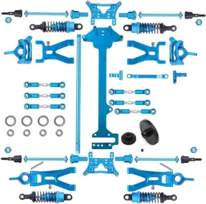 Rc Shock Absorber For Wltoys A959-B A969-B A979-B K929-B A959B 1/18 Metal Kit Drive Shaft Suspension Arm Shock Absorber RC Car Accessories Replacement Use