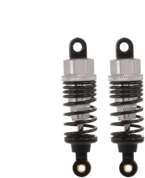 Rc Special Shock Absorber For HSP For Redcat For HPI 1:10 2pcs 60mm Metal Shock Absorber Damper RC Car Parts Flat Car Drift For Racing Parts Accessories Replacement Use(Silver)