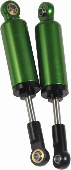Rc Shock Absorber For Axial For SCX10 D90 CC01 1/10 2PCS Built-in For Spring 80/90/ Shock Absorber Damper RC Car Crawler Upgrade Parts Accessories Replacement Use(Green)