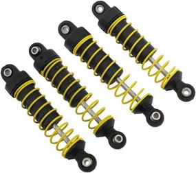 Rc Shock Absorber For Axial SY1201 1202 1203 1204 1/12 4Pcs Metal Shock Damper RC Car Tracked Vehicle Parts And Accessories Upgrade Replacement And Use