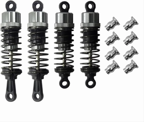 Rc Shock Absorber For Hbx For Haiboxing 901 901A 903 903A 905 905A 1/12 4Pcs Metal Shock Absorber RC Car Upgrades Parts Spare Accessories Replacement And Use