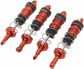 Rc Shock Absorber For Mn128 Mn86 Mn86S Mn86K Mn86KS For Mn G500 1/12 4Pcs Metal Oil Shock Absorber Damper RC Car Parts And Accessories Upgrade Replacement Use