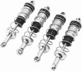 Rc Shock Absorber For Mn128 Mn86 Mn86S Mn86K Mn86KS For Mn G500 1/12 4Pcs Metal Oil Shock Absorber Damper RC Car Parts And Accessories Upgrade Replacement Use