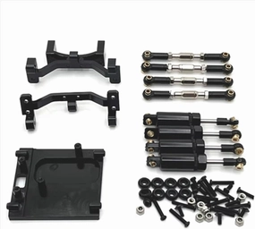 Rc Shock Absorber For MN99S 1/12 Metal Pull Rod Shock Absorber Set RC Car Off-road Vehicle Tracked Vehicle Parts And Accessories Upgrade Replacement And Use