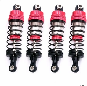 Rc Shock Absorber For SCY 16101 16102 16103 16102pro 1/16 4PCS Metal Shock Absorber Suitable RC Car Tracked Vehicle Parts And Accessories Upgrade Replacement