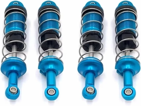 Rc Shock Absorber For Scy 16101/2-pro 4pcs Metal Shock Absorber Rc Car Off-road Vehicle Tracked Vehicle Parts And Accessories Upgrade Replacement And Use