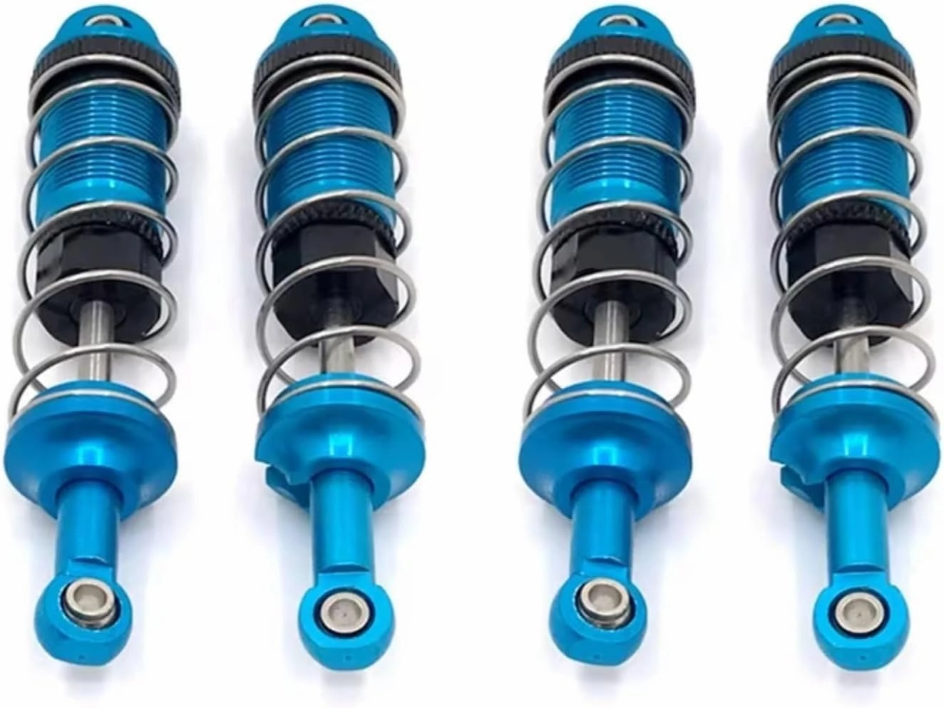 Rc Shock Absorber For Scy 16101/2-pro 4pcs Metal Shock Absorber Rc Car Off-road Vehicle Tracked Vehicle Parts And Accessories Upgrade Replacement And Use