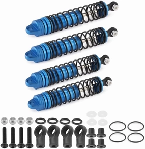 Rc Shock Absorber For Traxxas For Slash 2WD 1/10 4pcs Metal Front And Rear Shock Absorber RC Car Tracked Vehicle Parts And Accessories Upgrade Replacement And Use