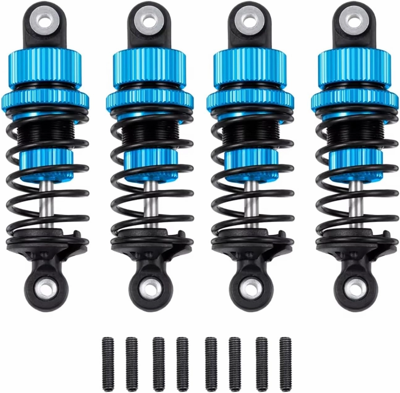 Rc Shock Absorber For TT02 1/10 Aluminum Alloy Front And Rear Shock Absorbers Damper Set RC Model Drift Car Upgrade Parts And Accessories Replacement Use