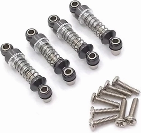 Rc Shock Absorber For Wltoys 284131 K969 K979 K989 K999 P929 P939 1/28 4Pcs Metal Shock Absorber Damper RC Car Upgrade Parts Accessories Upgrade Replace Use