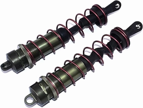 Rc Shock Absorber For Zd For Racing 8001 Shock 1/8 2pcs Metal Shock Absorber Remote Control Model Car Tracked Vehicle Parts Accessories Upgrade Replacement(Gray)