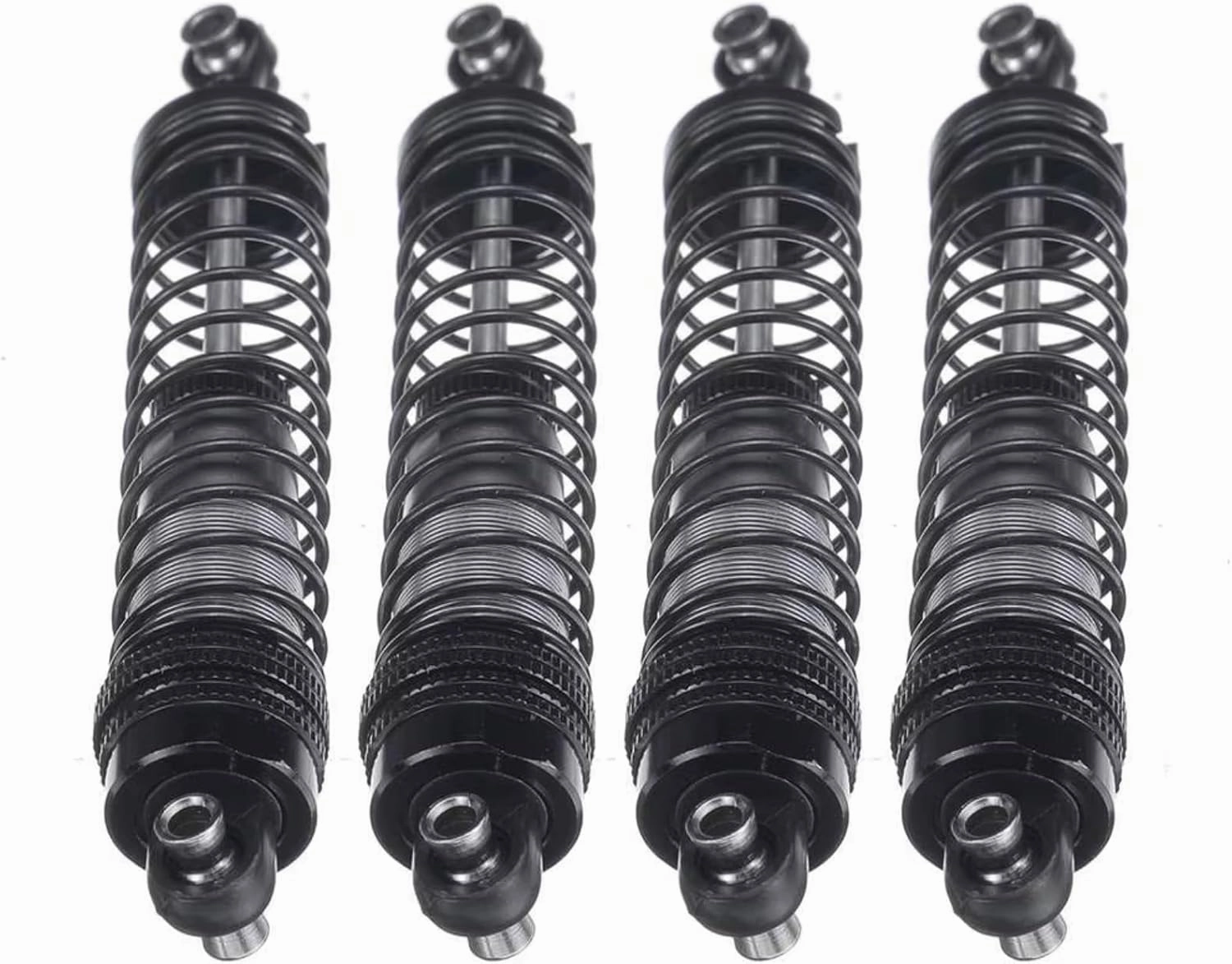 Rc Shock Absorber R1001/2/3 1/10 4PCS Shocks Absorbers Oil Filled Black RC Car Tracked Vehicle Parts Vehicles Models Parts And Accessories Upgrade Replacement Use