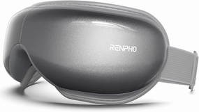 RENPHO Eye Massager Eyeris 1, Fathers Day Birthday Gifts for Mom Dad Women Men Her Him FSA HSA Eligible, Sleep Mask with Heat Bluetooth Music, Relax Eye