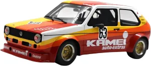 Resin Car Vehicle Model Fit for VW Golf 1977 1 18 Resin Racing Car Model Static Collection Ornaments Handicrafts Festive Deluxe Gift