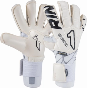 Rinat SantoLoco PRO Gloves: AXG Latex Grip, Ergoroll Cut, Cushioned Backhand, Adjustable Closure All-Weather Elite Performance.