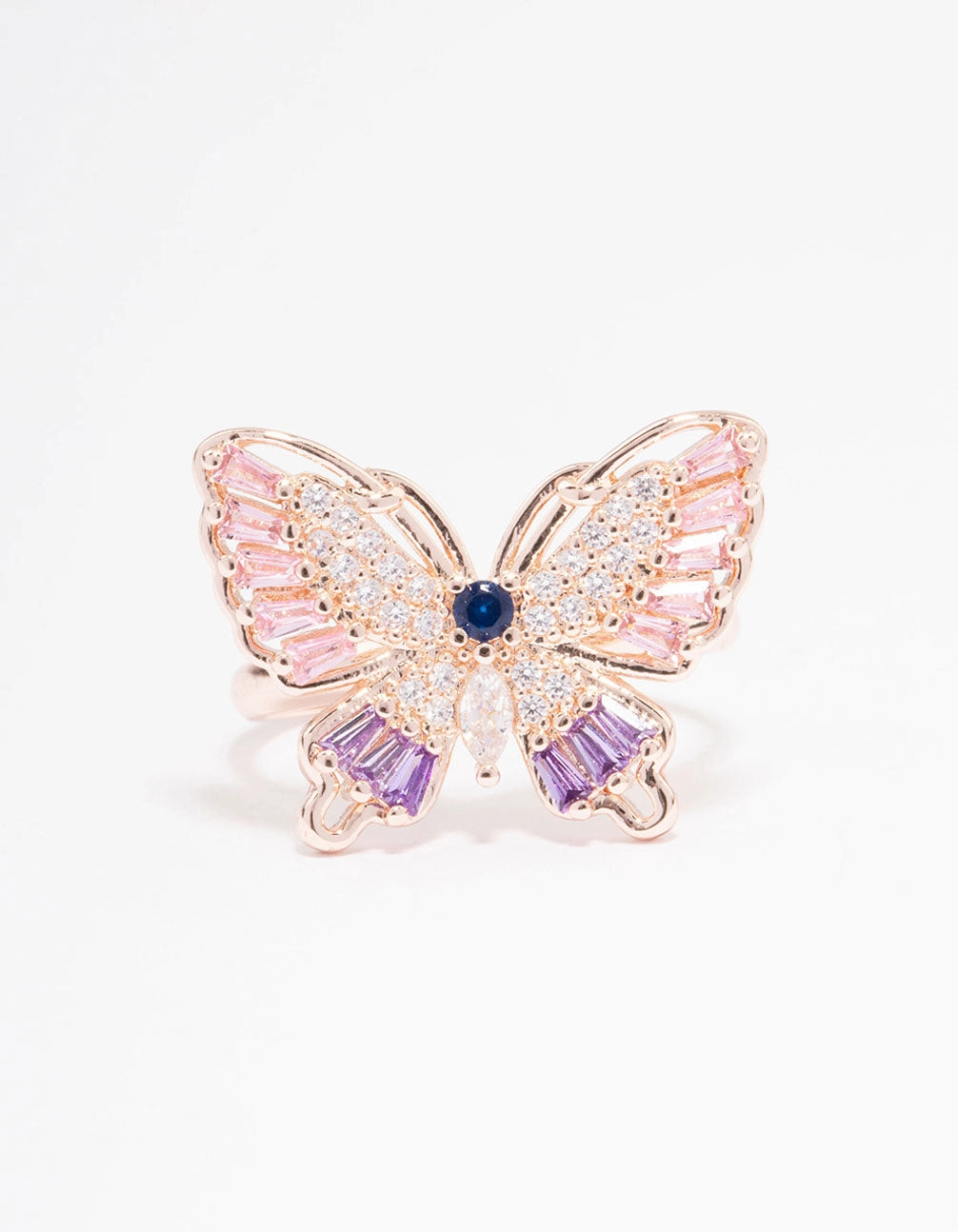 Rose Gold Cute Butterly Ring