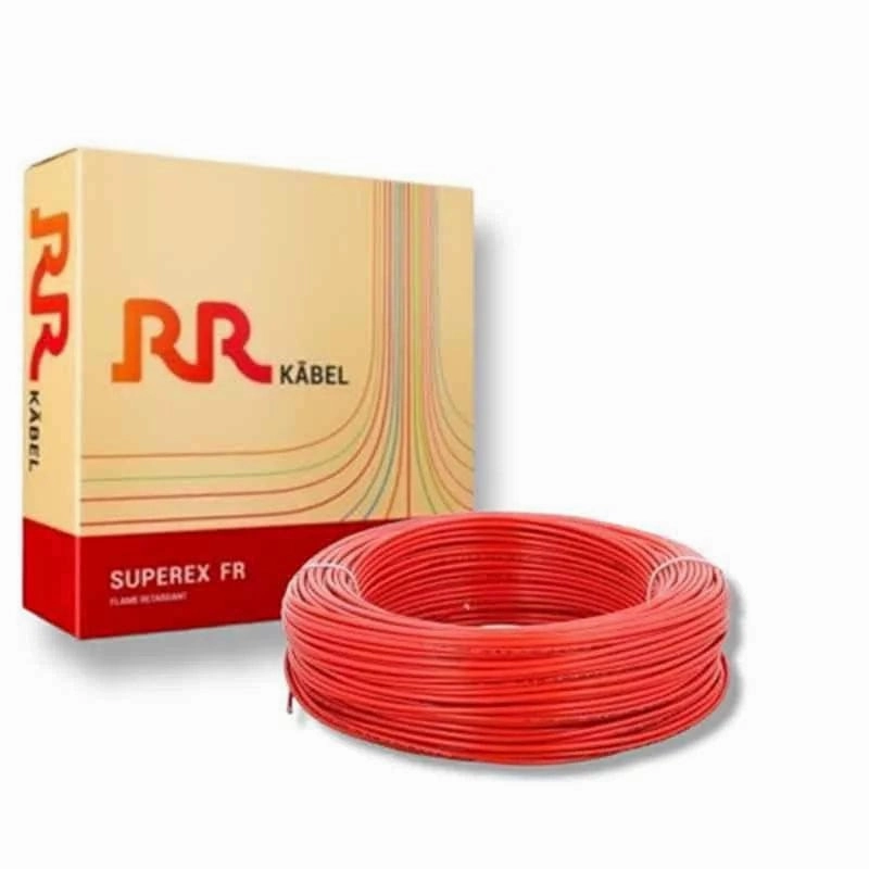 RR Kabel Red PVC Conduit Electrical Cable - 1.5mm, 2.5mm, 4.0mm, 6.0mm, 10.0mm & 16.0mm