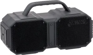 SANTANA BY CARLOS SANTANA Europa Bluetooth Speaker, Shock Portable Bluetooth Speaker, 40W Portable Outdoor & Wireless Speaker - Black