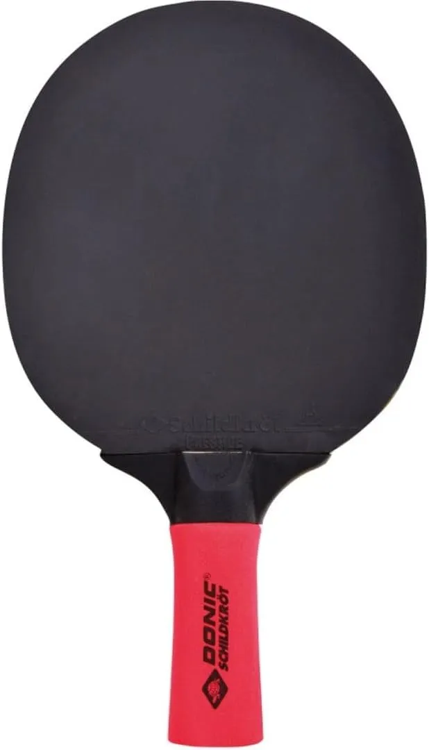SchildkrötDonic-Schildkröt Persson 500 Table Tennis Bat, Cork Handle, 1.6 mm Sponge, Elite Pad - ITTF, 728451