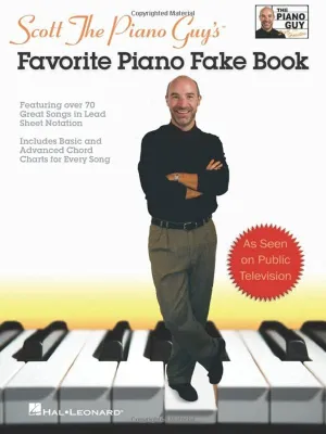 Scott the Piano Guy's Favorite Piano Fake Book | 74 Popular Songs for Piano and Keyboard | Easy Chord Sheet Music Arrangements for Beginners and Adults | Piano Songbook with Simple Chord Frames Paperback – Illustrated, August 10, 2006