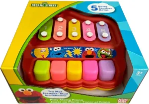 Sesame Street Play Along Piano & Xylophone - Learn to Play Piano Music Education for Kids and Preschoolers Ages 3 