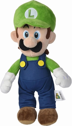 Simba 109231011 Luigi Plush 30 cm Super Mario 12" Official Soft Toy