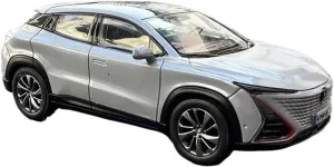 Simulation Car Model 1:43 for Changan Auto Unit Simulation ABS Car Model Collection Display Home Decoration Mini Vehicles Toys(Silver)