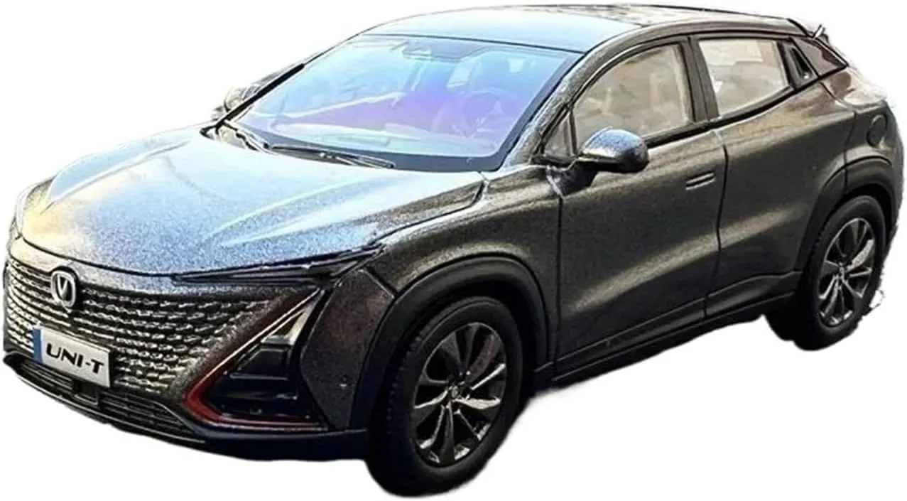 Simulation Car Model 1:43 for Changan Auto Unit Simulation ABS Car Model Collection Display Home Decoration Mini Vehicles Toys(Silver)
