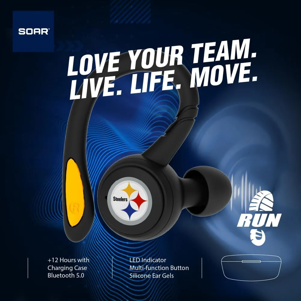 SOAR NHL Sport True Wireless Earbuds V.5