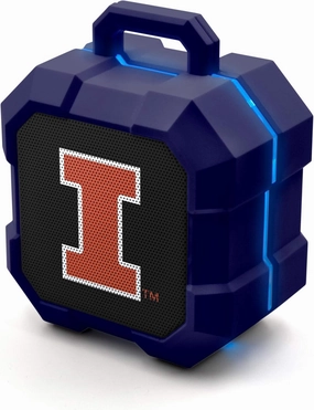 SOAR NCAA Unisex Shockbox LED Wireless Bluetooth Speaker