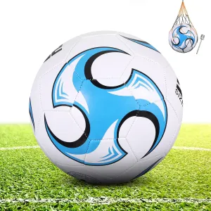 Soccer Ball Size 4, Anti-Explosion Design Soccer Ball, Indoor Outdoor Football for School Training Practice or Boys Girls Toddlers Gift