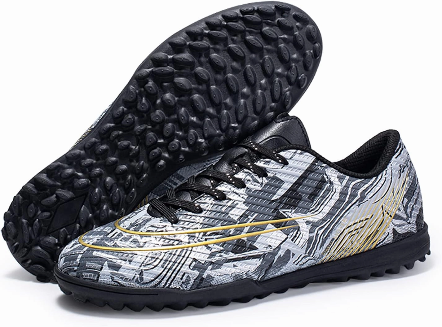 Soccer Cleats Men's Soccer Shoes Boys' Soccer Shoes Fg/ag Spikes Outdoor Professional Football Shoes Indoor Training Turf Soccer Shoe Unisex