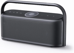 Soundcore Motion X600 by Anker Portable Bluetooth Speaker, Hi-Res Spatial Audio with Wireless 50W Sound, IPX7 Waterproof, Pro EQ, AUX-in, Portable Speaker for Home, Office, Backyard and Bathroom Use