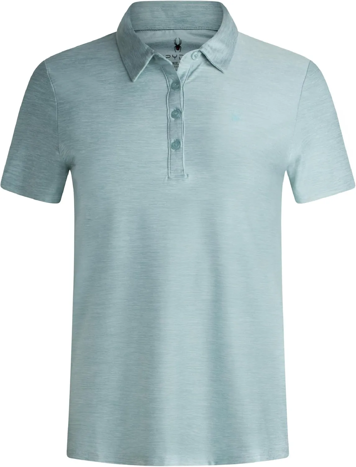 Spyder Womens Golf Shirt - Lightweight Moisture Wicking 4-Button Polo Shirts for Women with UPF 30  Sun Protection for Sports