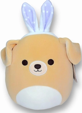 Squishmallow Official Kellytoy Plush 8 Inch Squishy Soft Plush Toy Animals (Stevon The Dog)