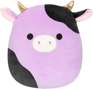 Squishmallows 8" - Officially Licensed Kellytoy Plush - Collectible Soft & Squishy Stuffed Fruit Animal Toy - Add Glady to Your Squad - Gift for Kids, Girls & Boys - 8 Inch (Alexie Cow)