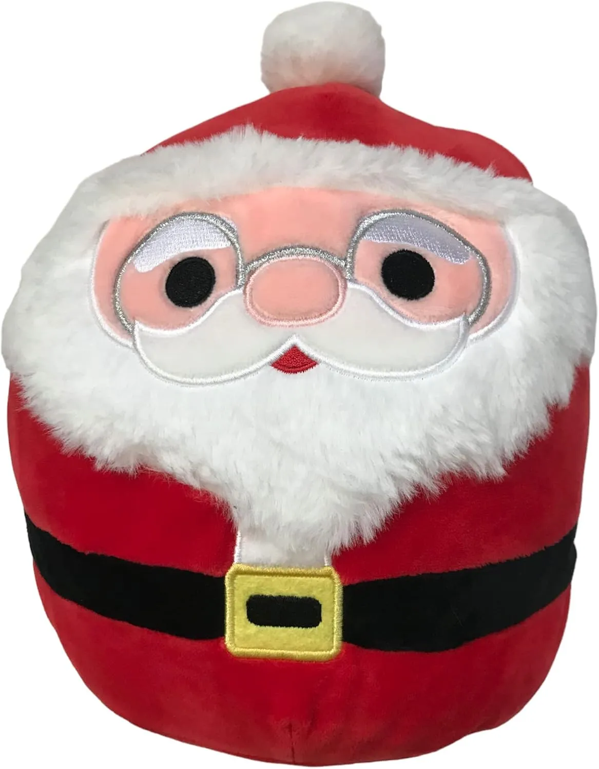Squishmallows Official Christmas Winter Holiday Kellytoy Plush Squishy Soft Plush Toy Animals (Nick (with Glasses), 8 inches)