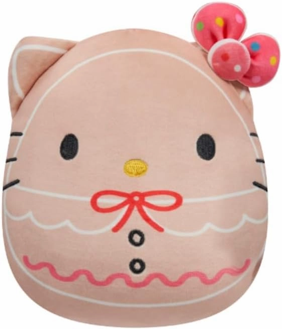 squishmallows 10" Hello Kitty Gingerbread - Official Kellytoy Christmas Plush - Collectible Soft & Squishy Hello Kitty Stuffed Animal Toy - Add to Your Squad - Gift for Kids, Girls & Boys - 10 Inch
