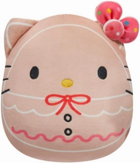 squishmallows 10" Hello Kitty Gingerbread - Official Kellytoy Christmas Plush - Collectible Soft & Squishy Hello Kitty Stuffed Animal Toy - Add to Your Squad - Gift for Kids, Girls & Boys - 10 Inch