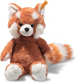 Steiff Soft Cuddly Friends Benji Red Panda, 11" Plush Toy