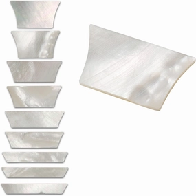 StewMac Mother-of-Pearl Inlay Set Compatible with Gibson Les Paul Standard